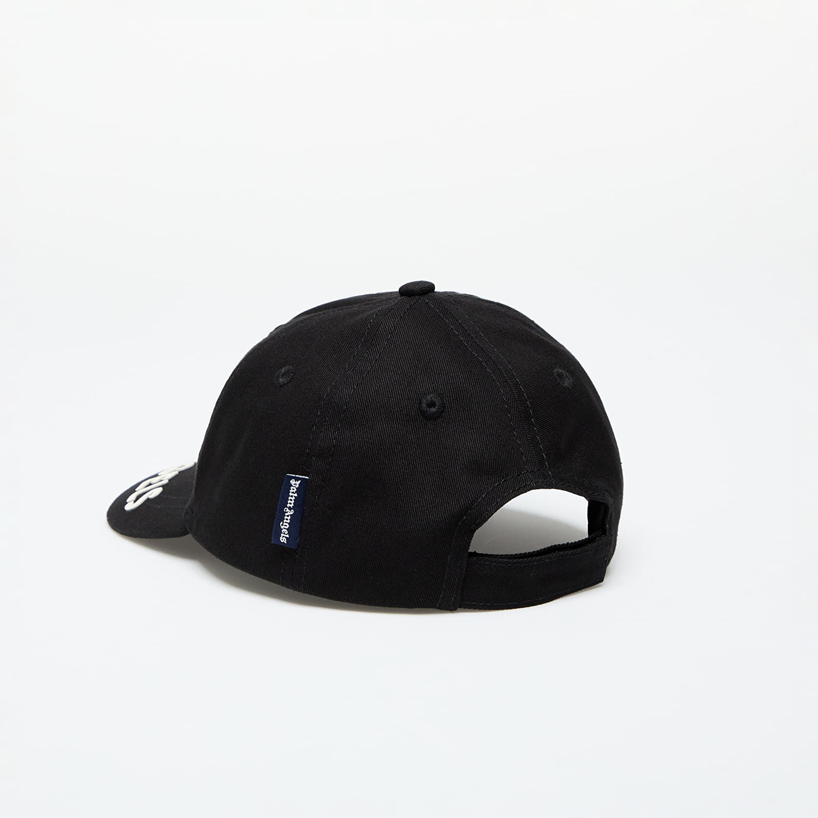 Gyerek sapkák Palm Angels Kids Seasonal Logo Baseball Cap Black/ Butter