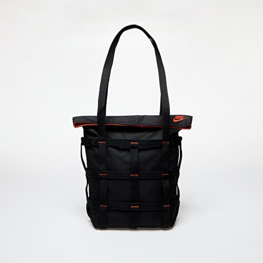 Nike Sportswear Cargo Tote Black/ Black/ Orange
