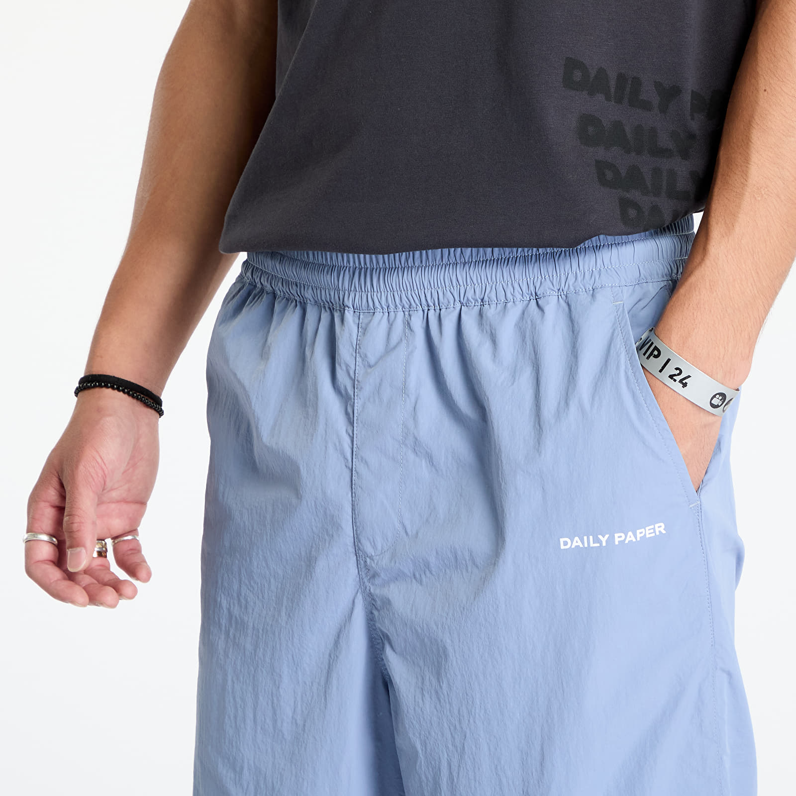 Džíny a kalhoty Daily Paper Eward Pants Country Blue