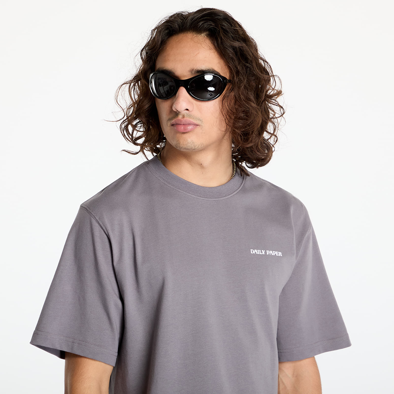 Tricouri  Daily Paper Dias T-Shirt Rabbit Grey