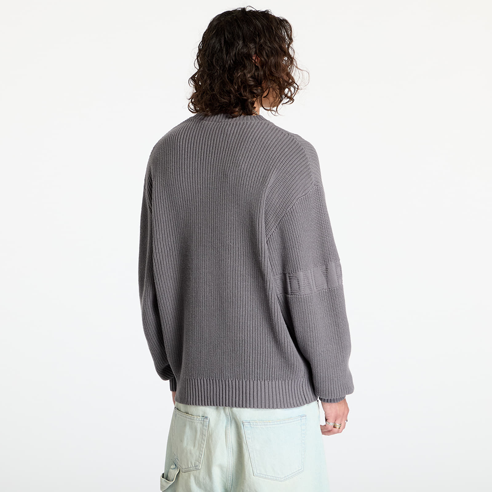 Hoodies en sweaters voor heren Daily Paper Band Knit Sweater Rabbit Grey Footshop