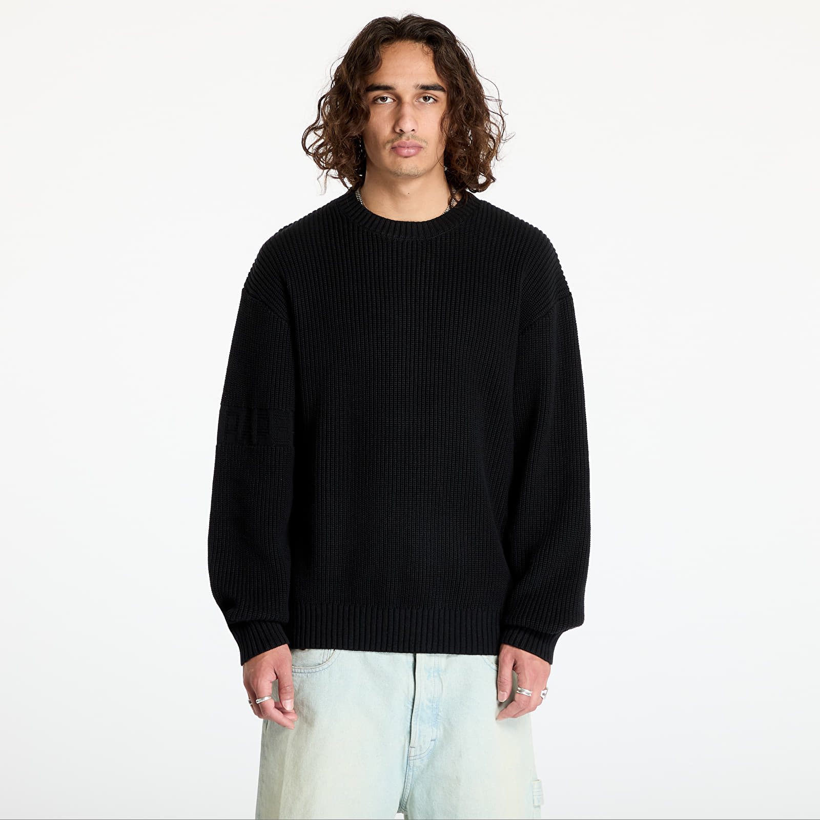 Truien Daily Paper Band Knit Sweater Black