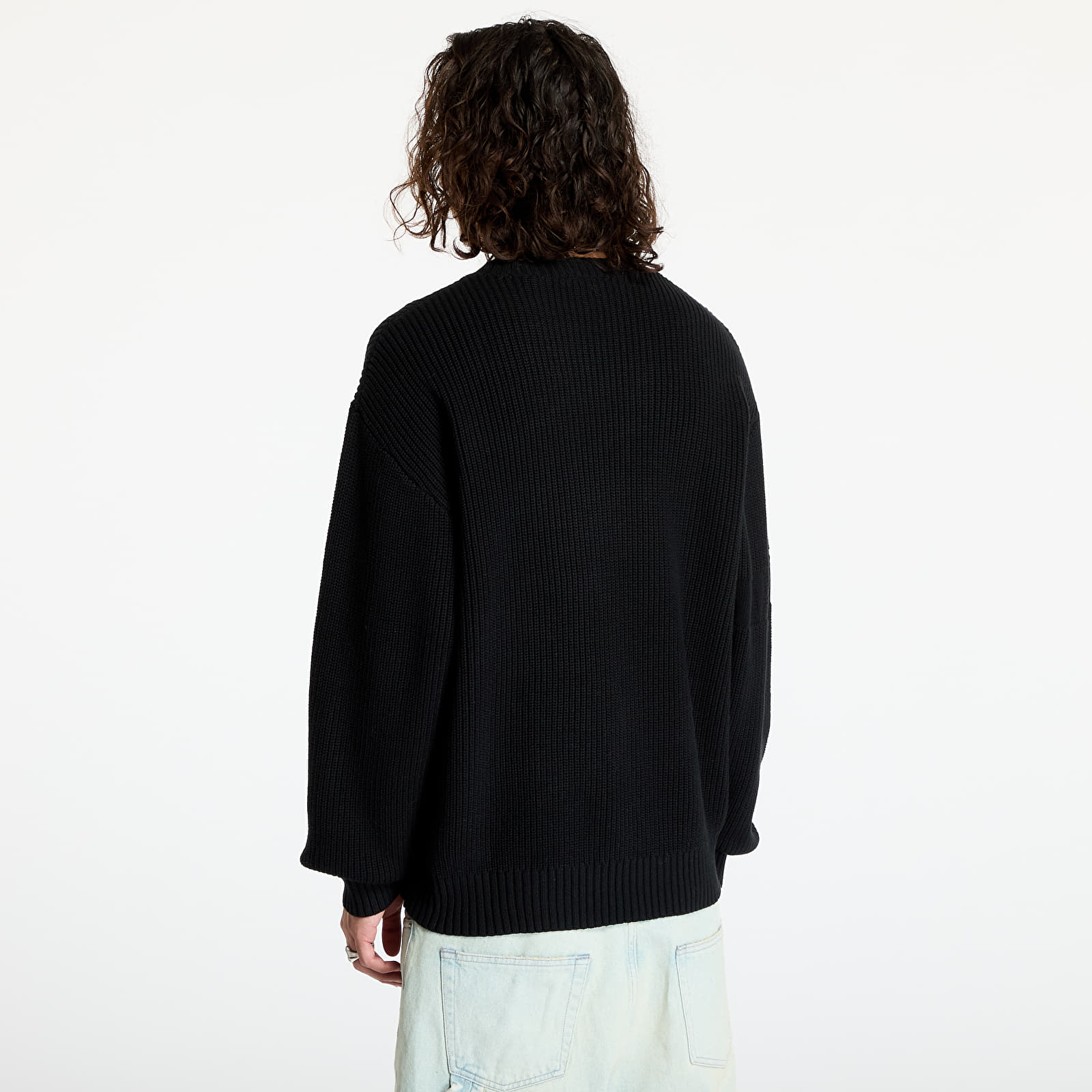 Truien Daily Paper Band Knit Sweater Black