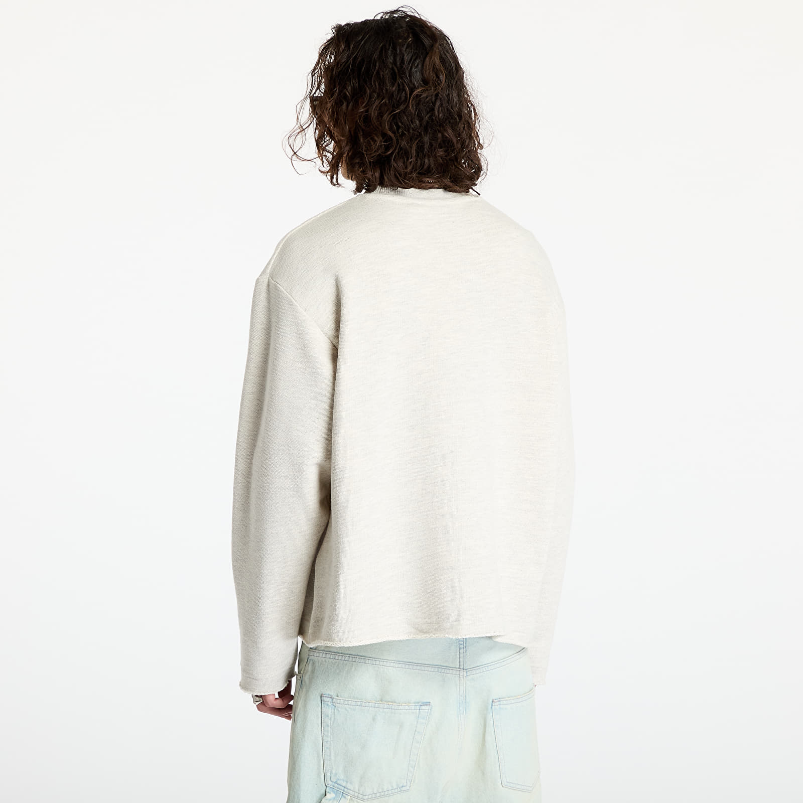 Moški hoodiji in jope Daily Paper Aniola Sweater Grey Marl