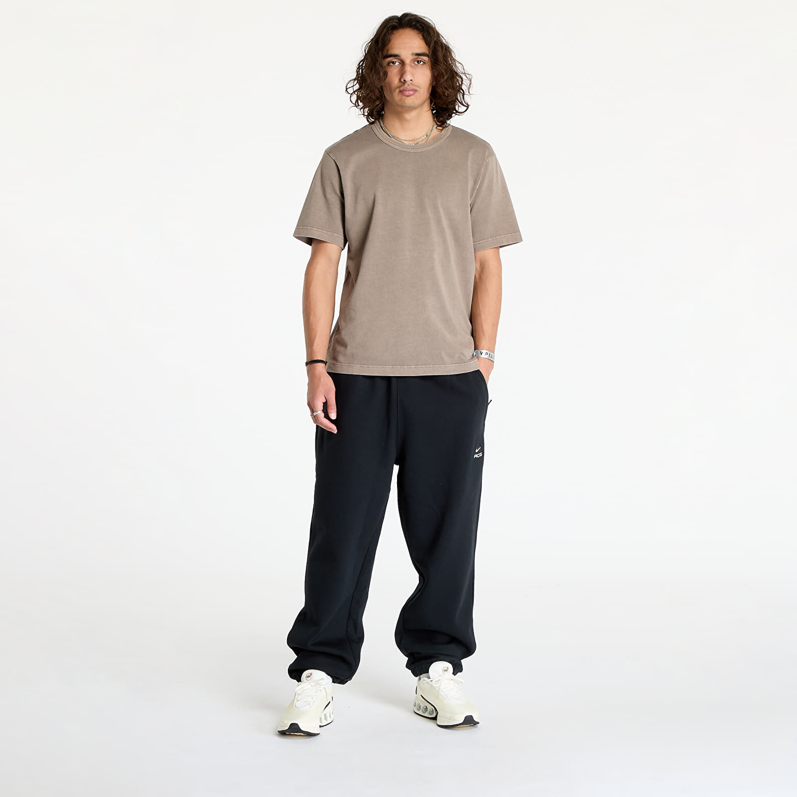 Men's sweatpants Nike ACG Therma-FIT Repel Tuff Fleece Lungs Pants Black/ Anthracite/ Summit White