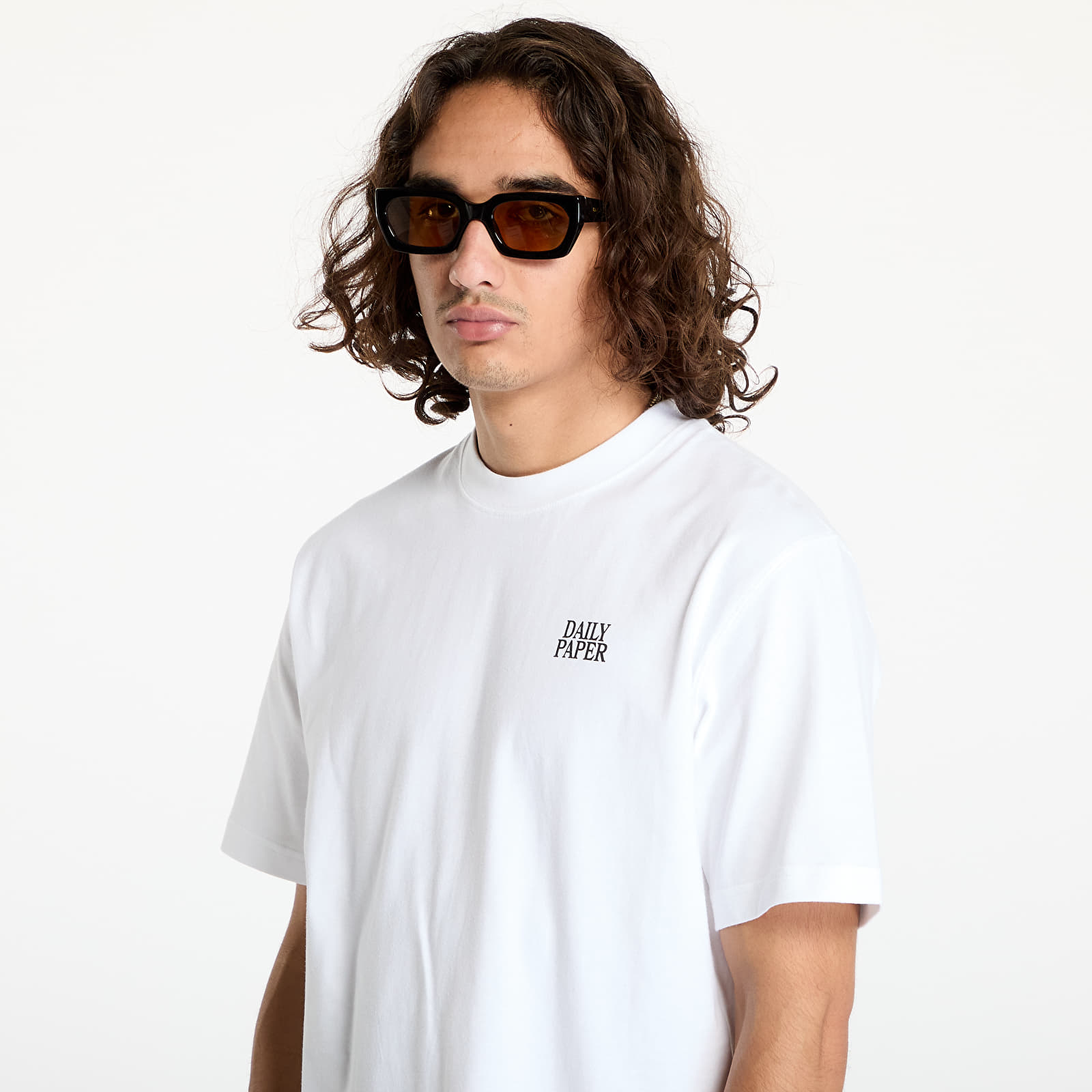 Férfi pólok Daily Paper Smoothie Ss T Shirt White