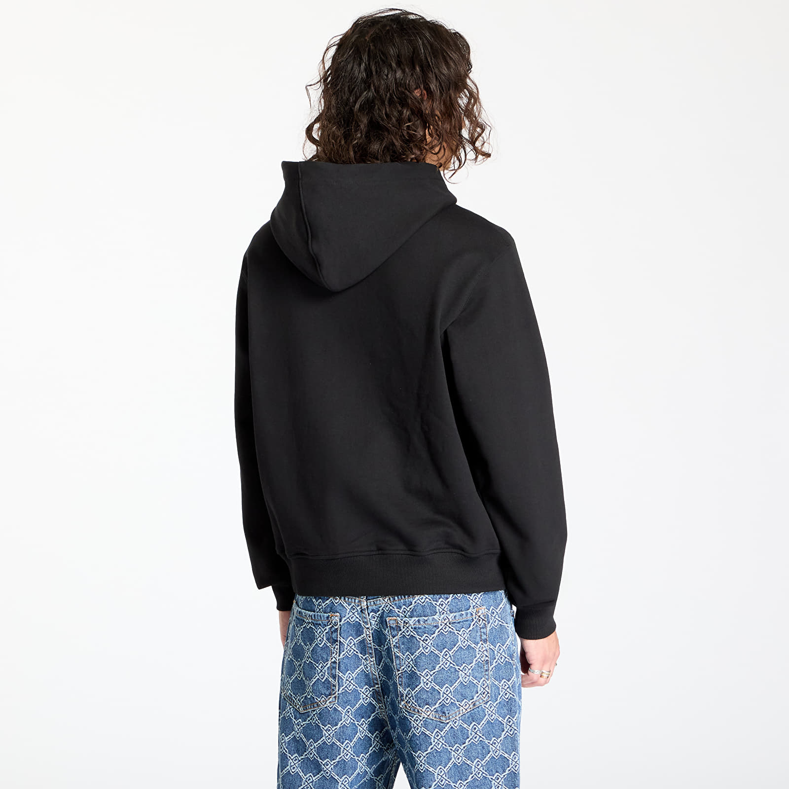 Bluzy z kapturem Daily Paper Rewind Hoodie Black
