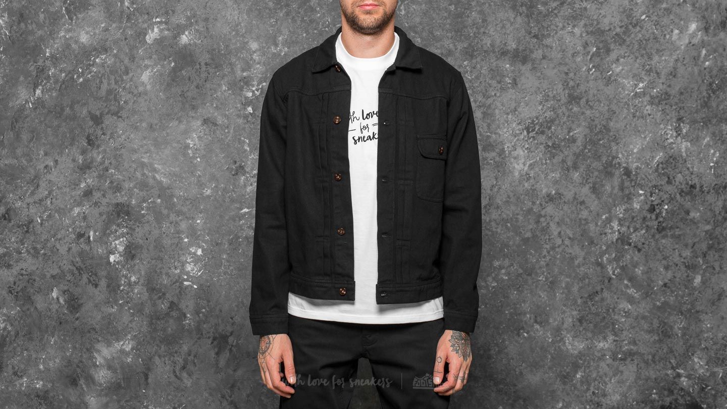 Bundy HUF Type 1 Twill Jacket Black