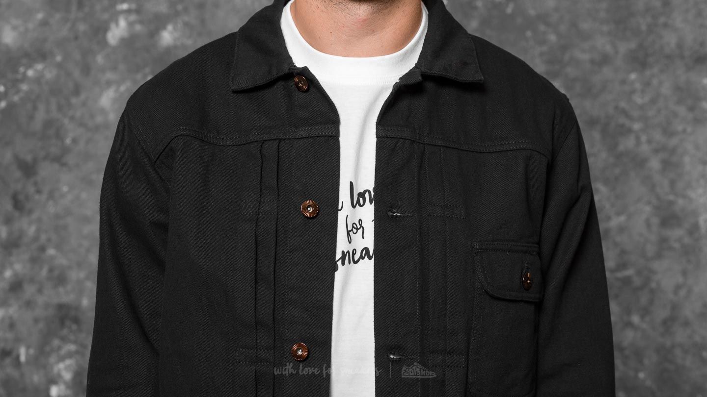 Bundy HUF Type 1 Twill Jacket Black