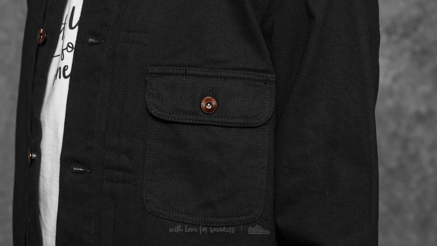Bundy HUF Type 1 Twill Jacket Black