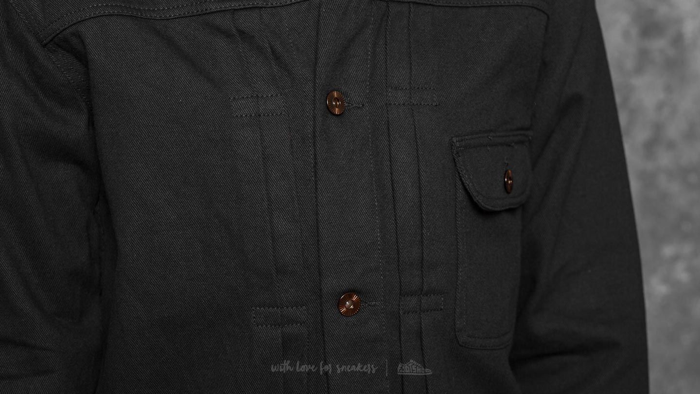Bundy HUF Type 1 Twill Jacket Black