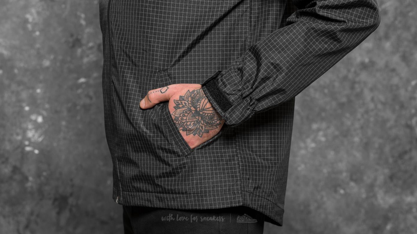 Bundy HUF Flynn Classic Shell Jacket Black