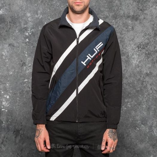 Kurtki HUF Palisades Track Jacket Black Footshop