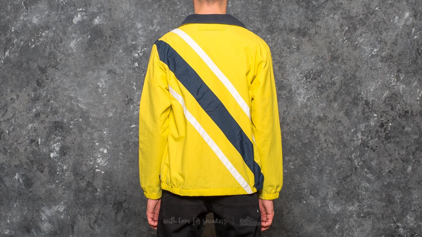 Jackets HUF Palisades Track Jacket Yellow