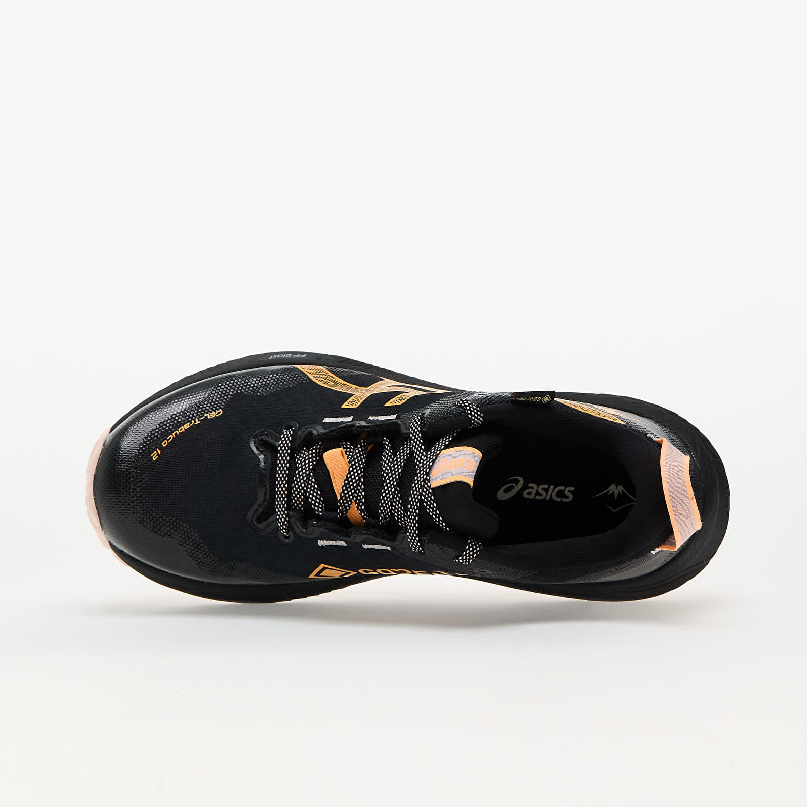 Women's shoes Asics Gel-Trabuco 12 Gtx Black/ Stadium Orange