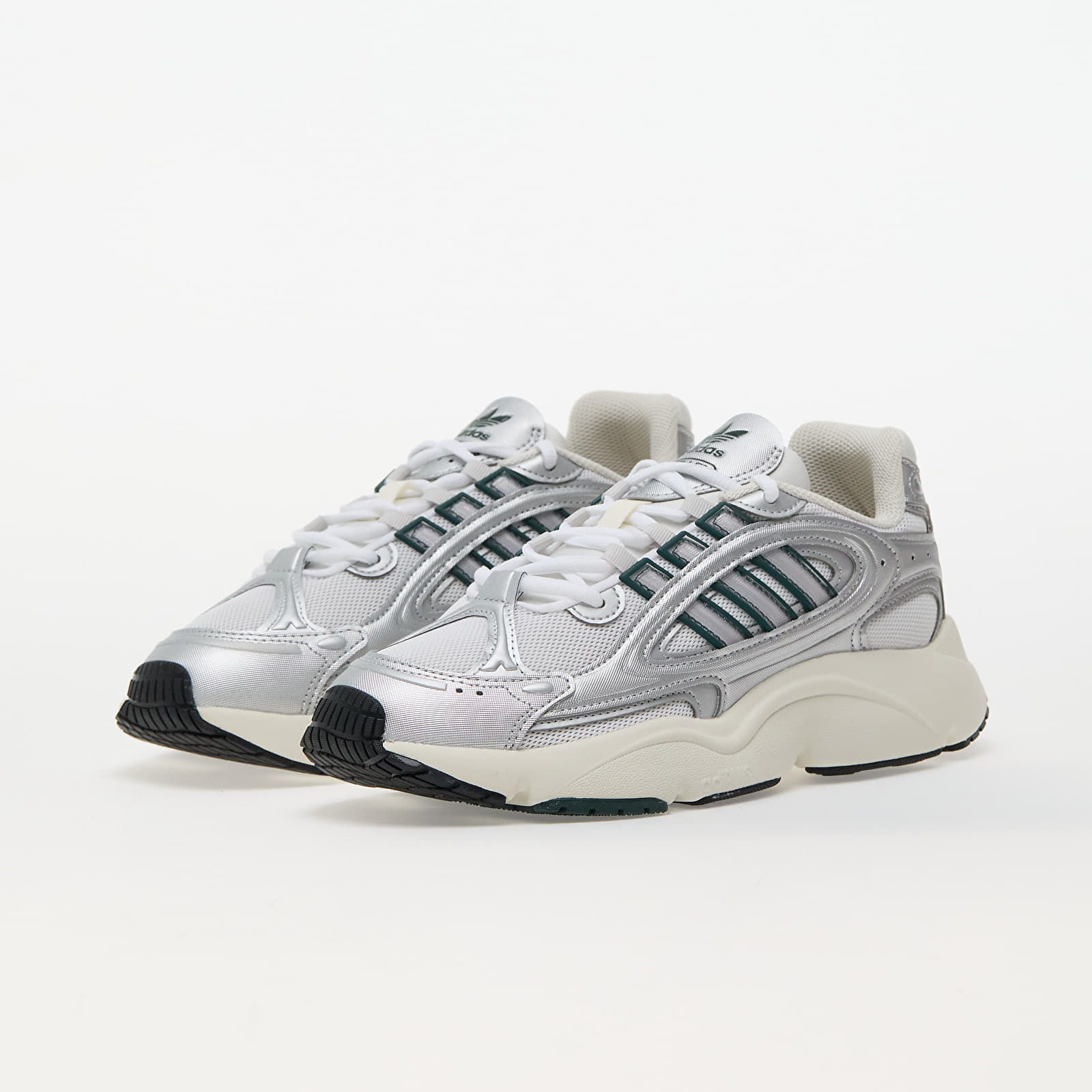 Damen Sneaker und Schuhe adidas Ozmillen W Silver Mate/ Mine Green/ Grey One