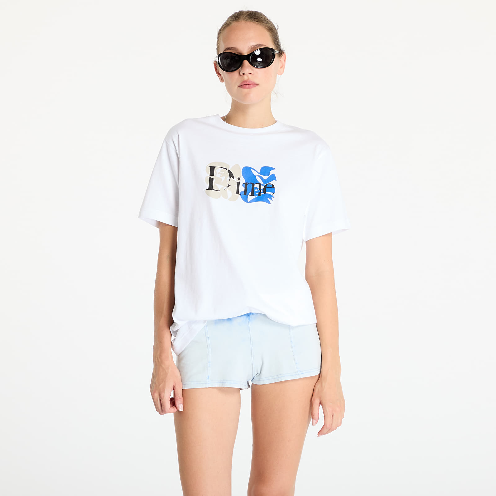 T-paidat Dime Classic Duo T-Shirt UNISEX White