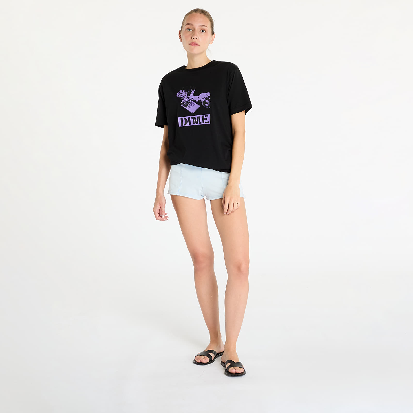 Trička Dime Ragequit T-Shirt UNISEX Black