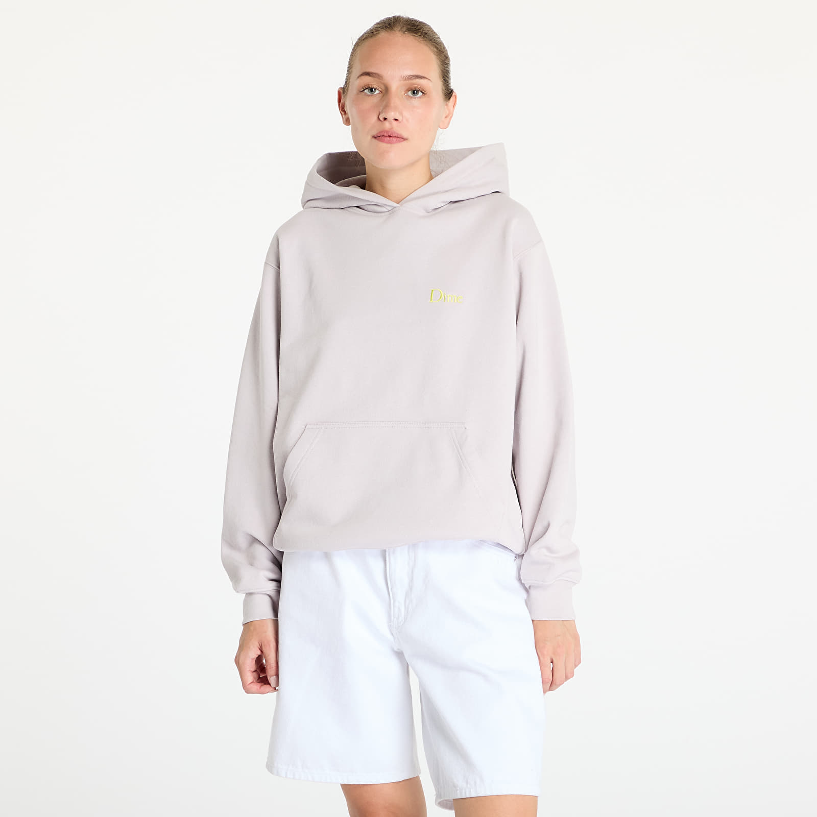 Hoodies and sweatshirts  Dime Classic Small Logo Hoodie UNISEX Dusty Pink