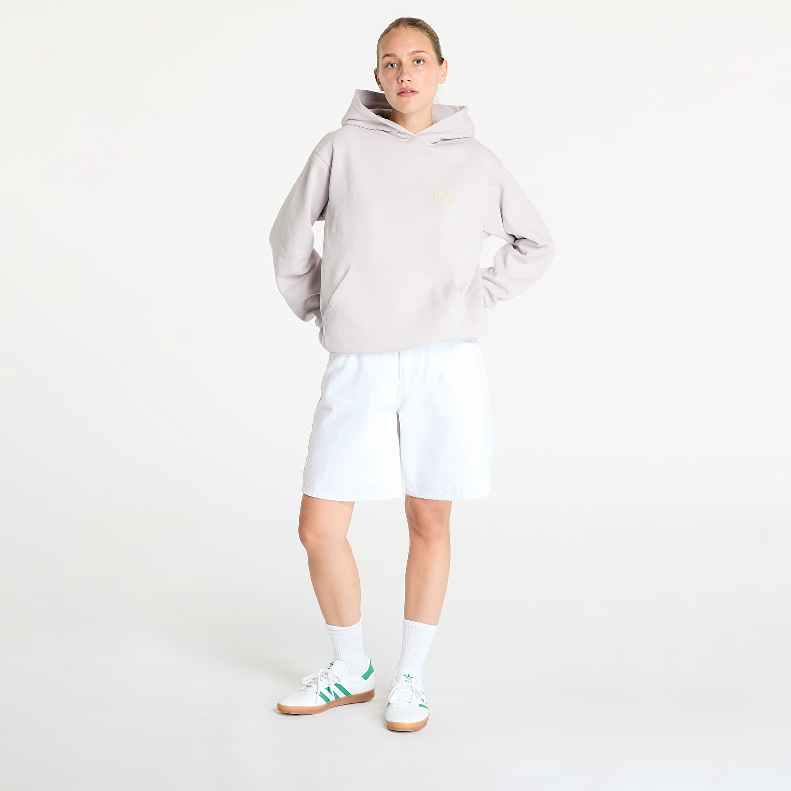Hoodies and sweatshirts  Dime Classic Small Logo Hoodie UNISEX Dusty Pink