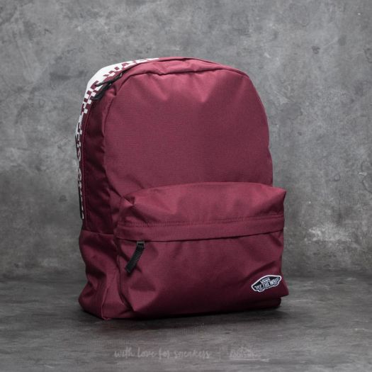 Backpacks Vans Sporty Realm Backpack Burgundy Footshop