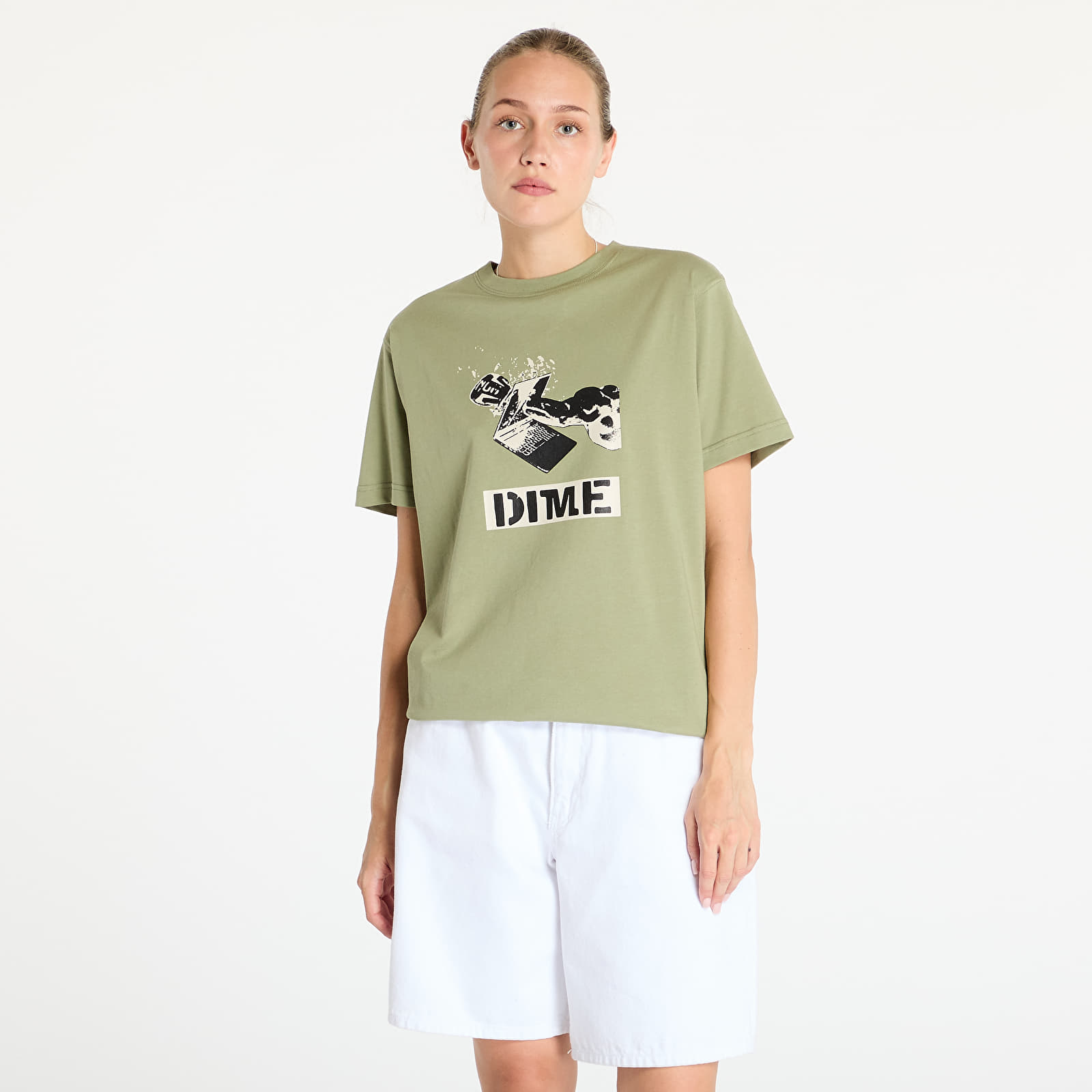 Koszulki Dime Ragequit T-Shirt UNISEX Warm Khaki