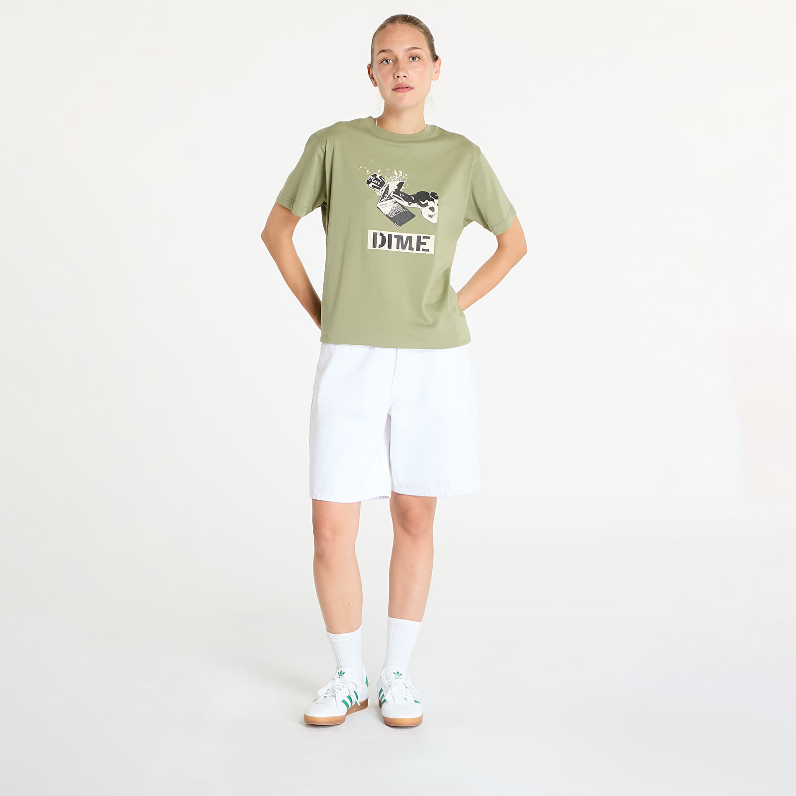 Koszulki Dime Ragequit T-Shirt UNISEX Warm Khaki