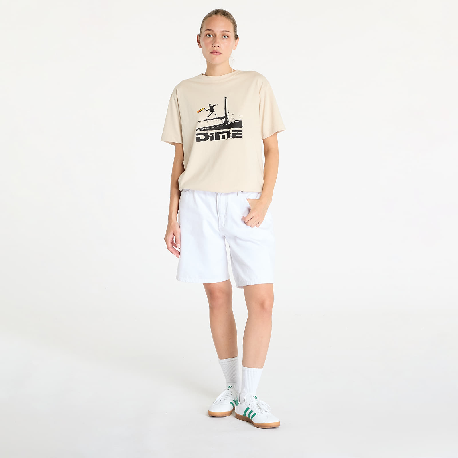 Koszulki Dime Banky T-Shirt UNISEX Fog
