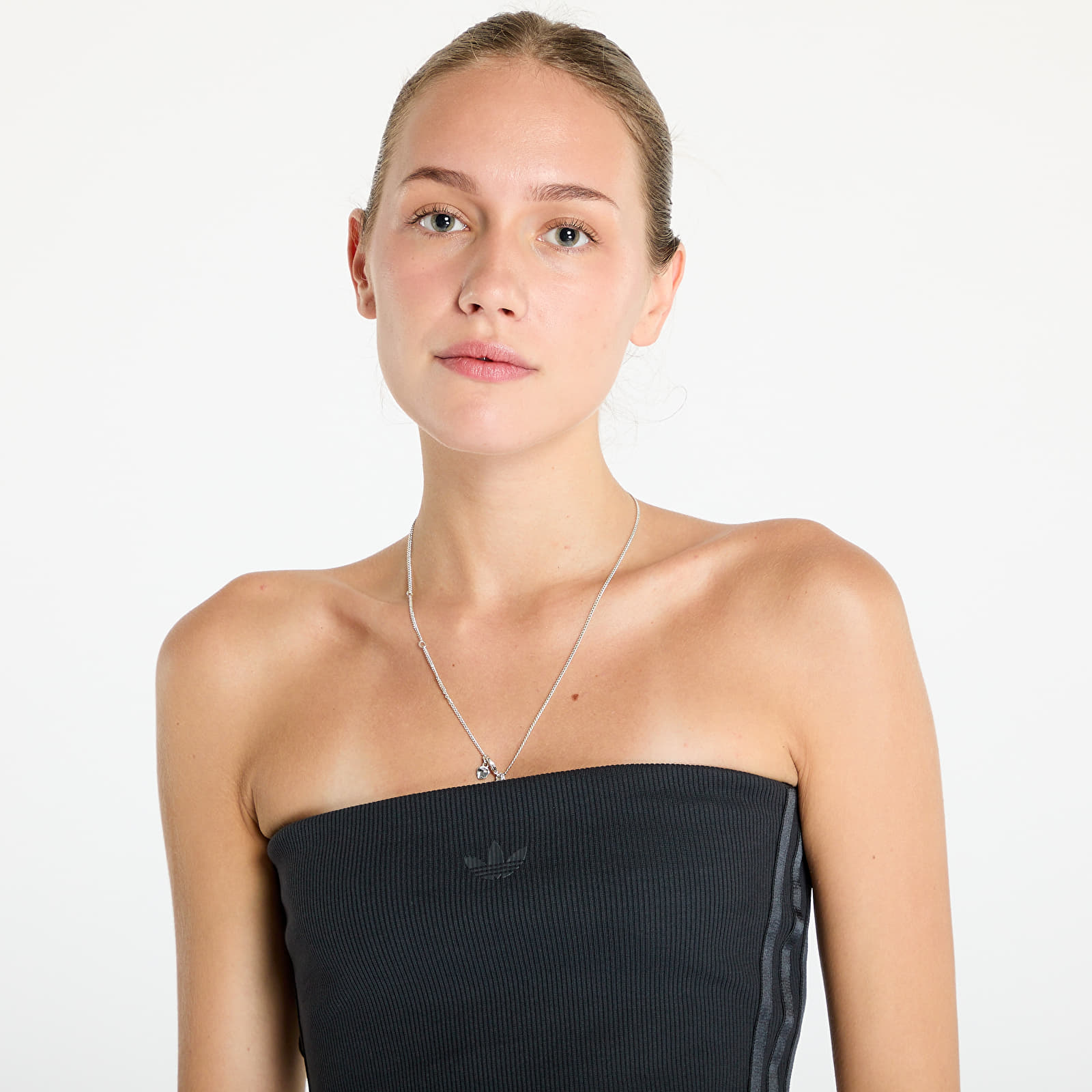 Tops für Frauen adidas Rib Tube Top Carbon