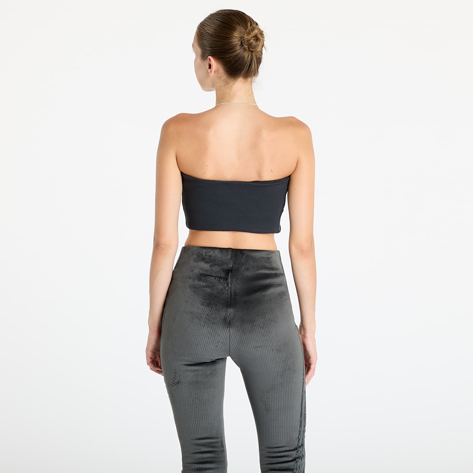 Tops für Frauen adidas Rib Tube Top Carbon