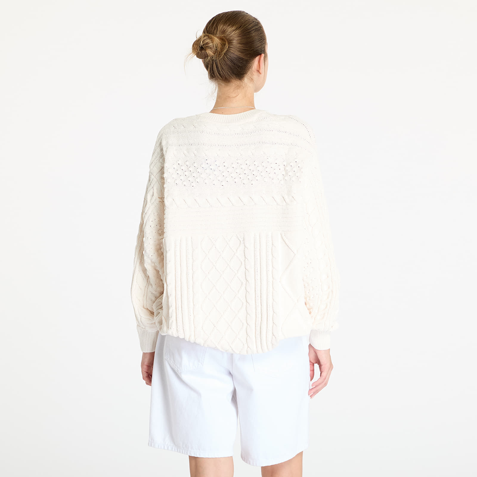 Pullover adidas Knited Trf Sweater Wonder White