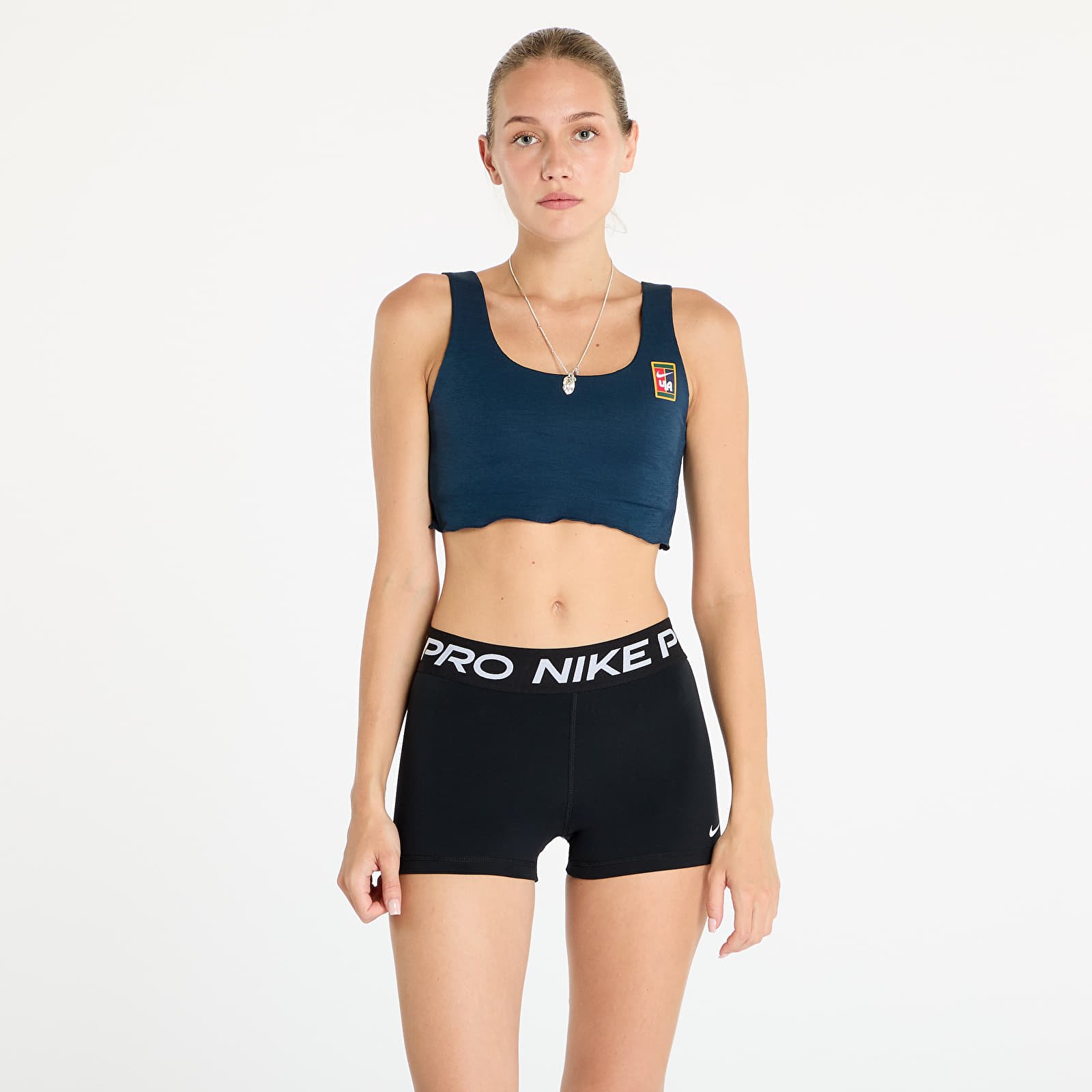 Melltartók Nike x YOON Women's Light-Support Lightly-Lined Bra Armory Navy/ White