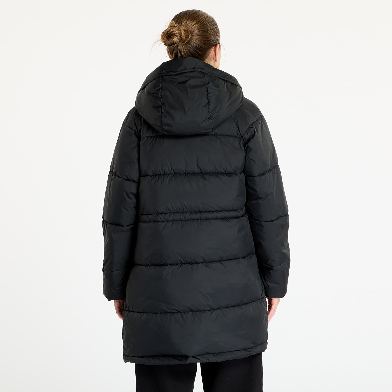 Якета Tommy Jeans Midi Vail Puffer Jacket Black