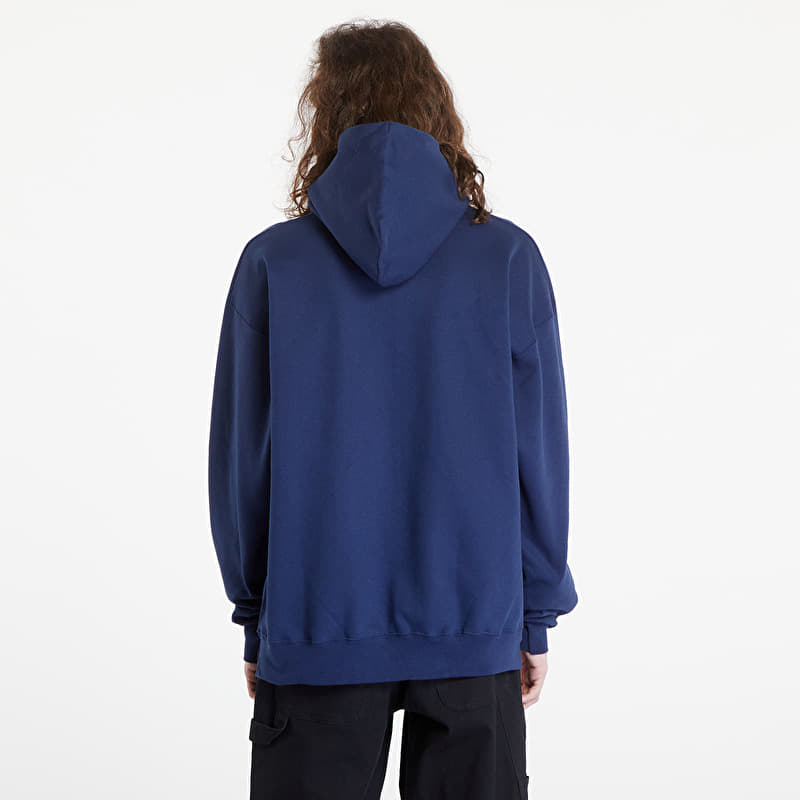 Thrasher Flame Logo Hoodie Navy Blue | Footshop