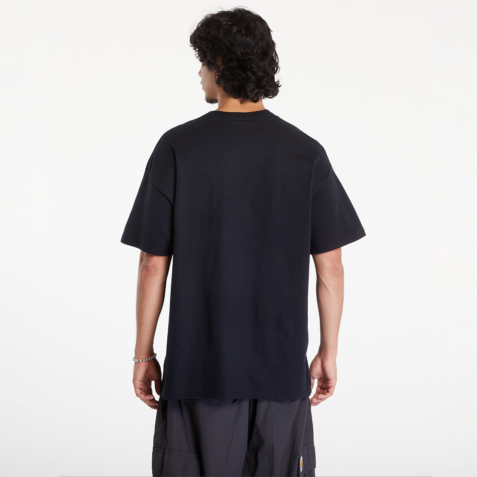 Pólók és ingek Thrasher Skategoat T-Shirt Black