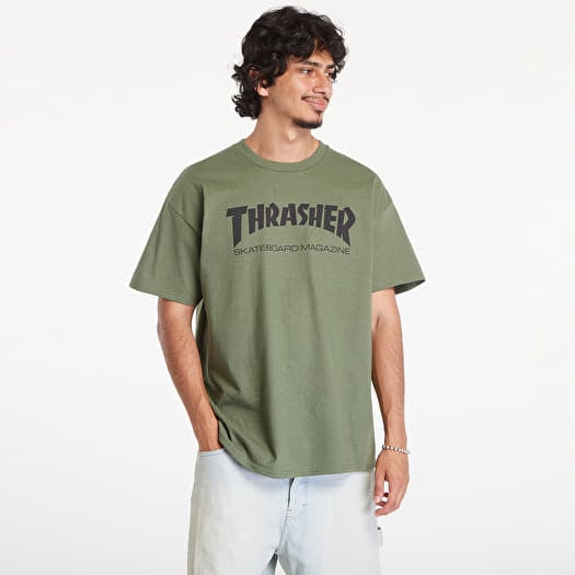 Thrasher Skate Mag T-Shirt Army Green