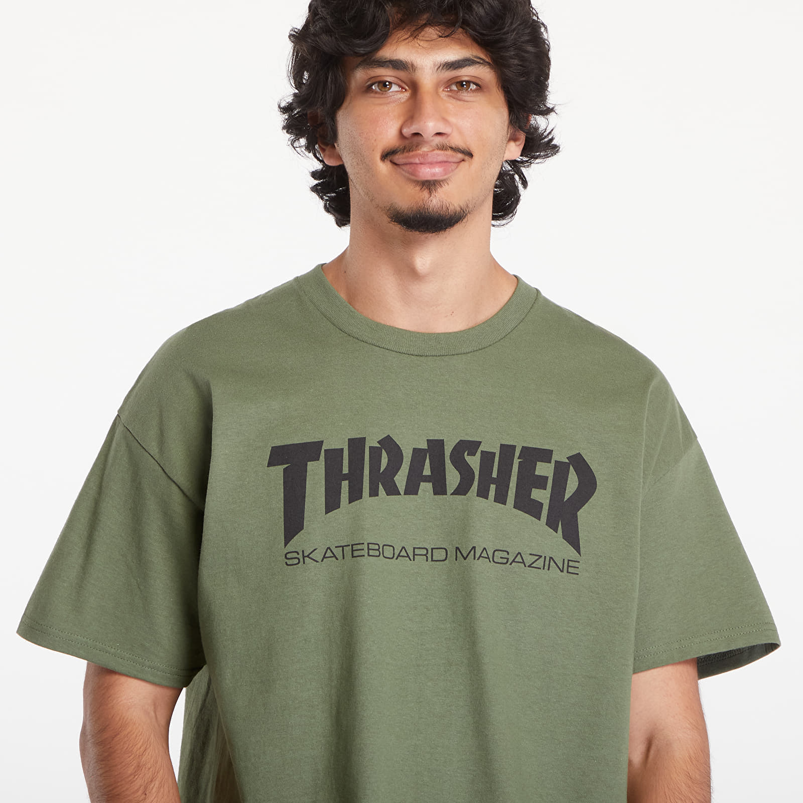 T shirt Thrasher Skate Mag T Shirt Army Green Footshop