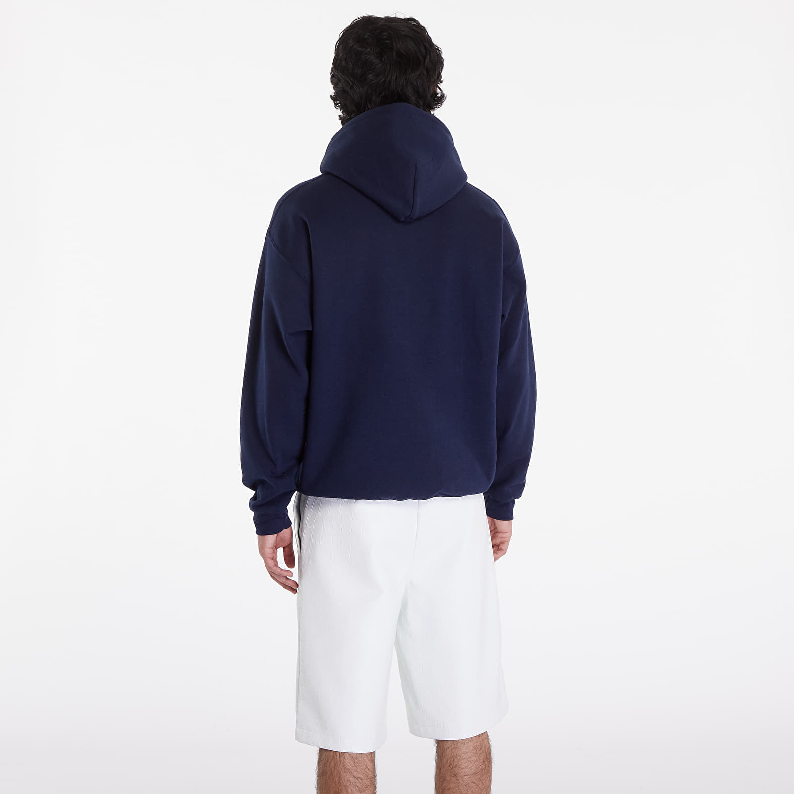 Kapucnis pulcsik Thrasher Skate Mag Hood Navy Blue