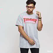Thrasher Skate Mag T-Shirt Gray/ Red