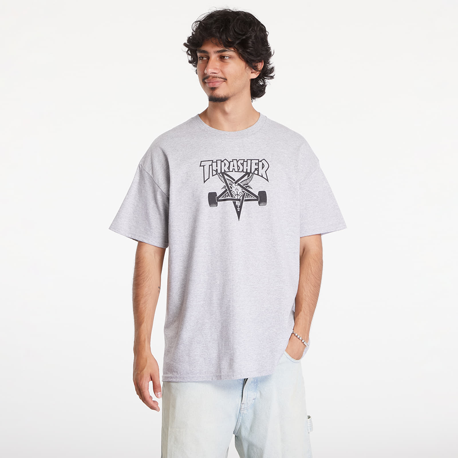 Majice  Thrasher Skategoat T-Shirt Gray