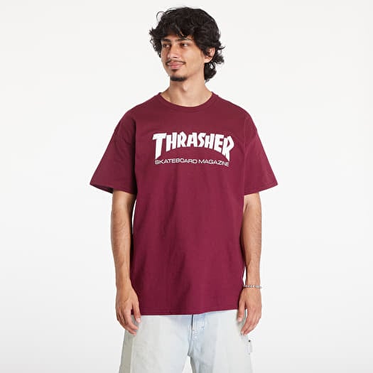 Thrasher Skate Mag T-Shirt Maroon