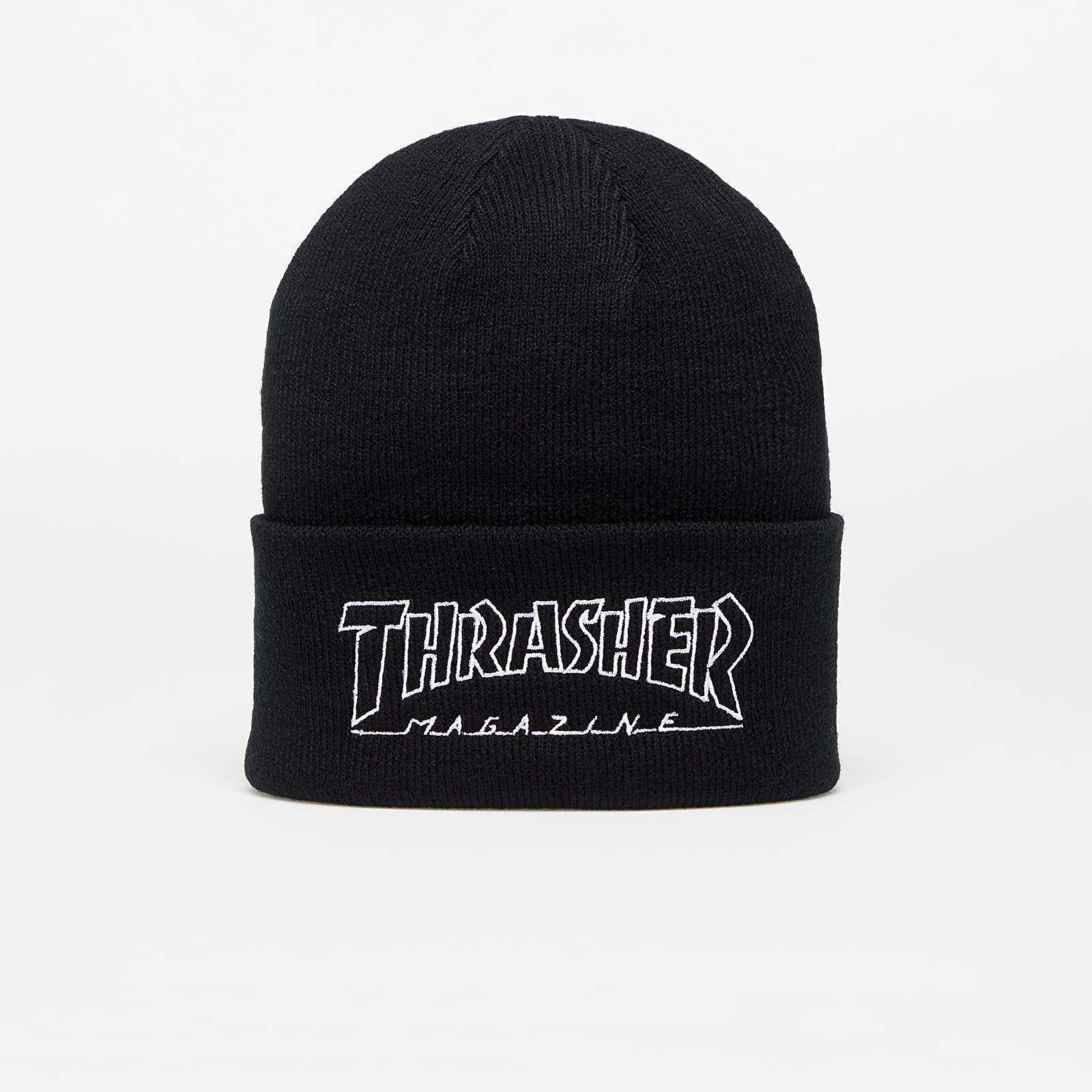 Fesuri Thrasher Outlined Logo Beanie Black