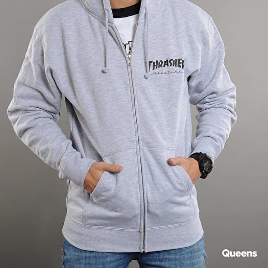 Hoodie thrasher grey new arrivals