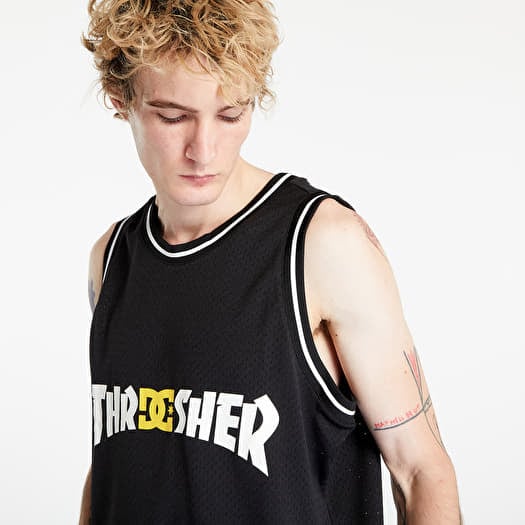 Maglie DC x Thrasher Jersey Black Footshop