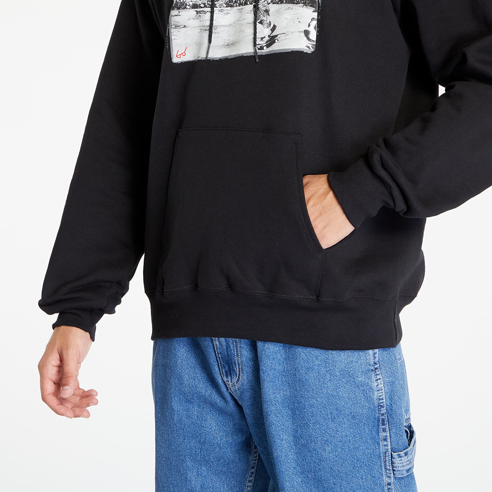 Bluzy z kapturem Thrasher Jake Dish Hood Black