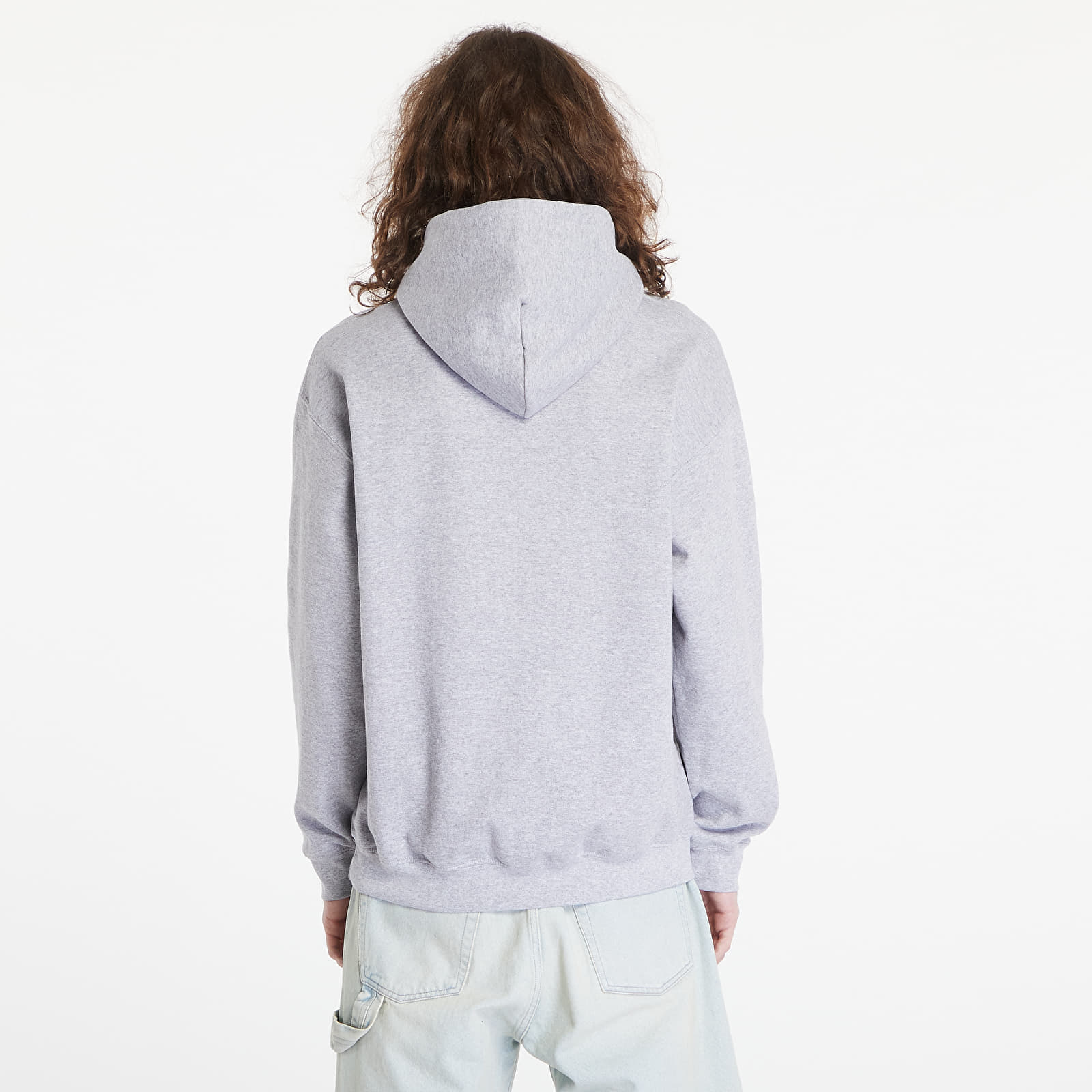 Pánské mikiny Thrasher Skate Mag Hoody Melange Grey
