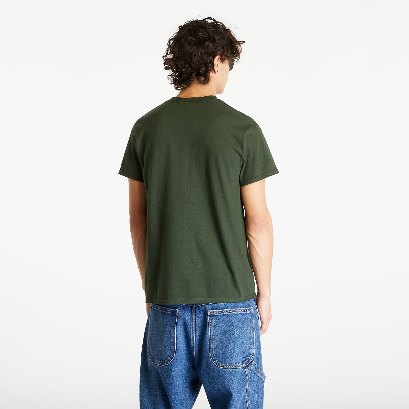 T-shirty męskie Thrasher Brick T-Shirt Forest Green