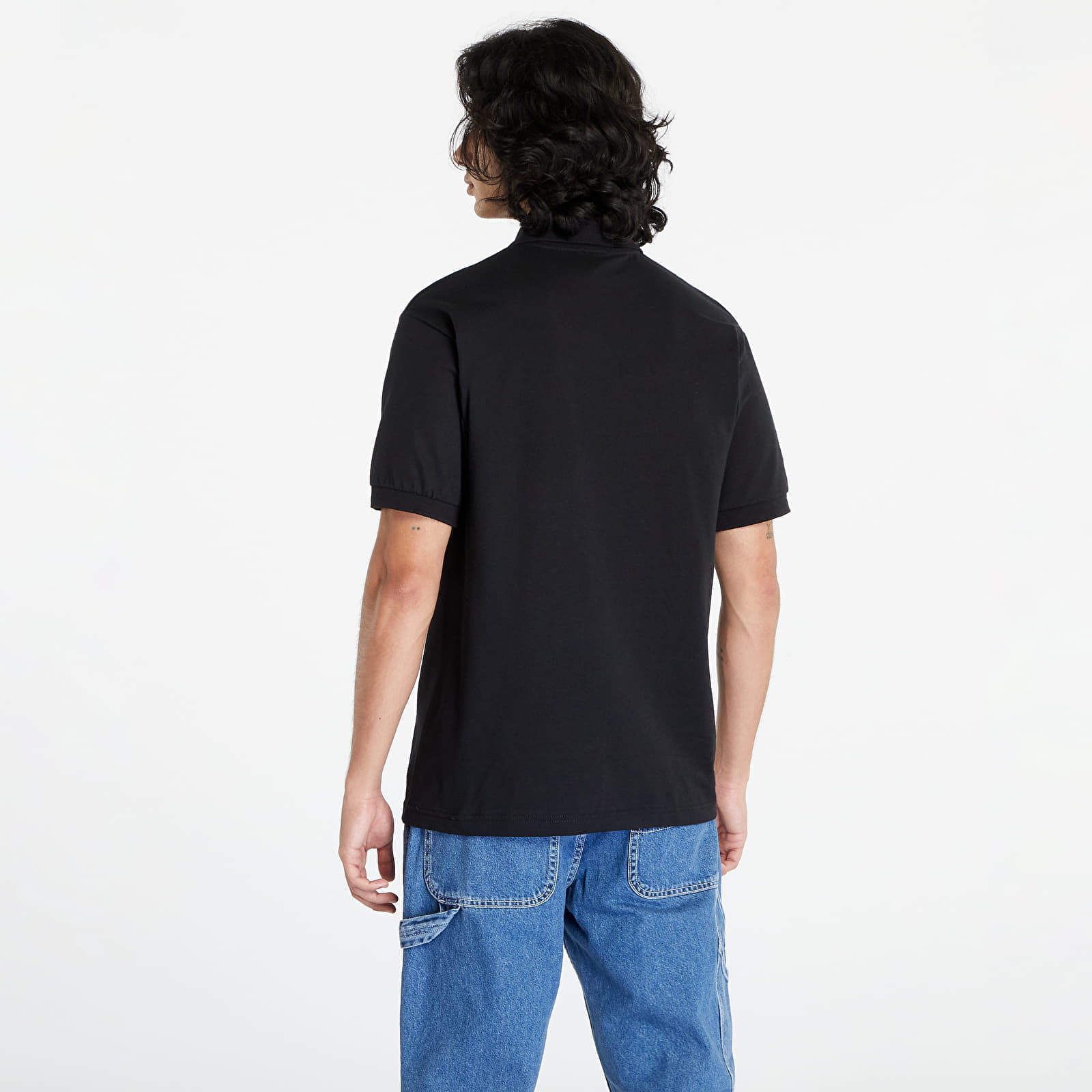 Moške majice  Thrasher Mini Gonz Embroidered Polo Tee Black