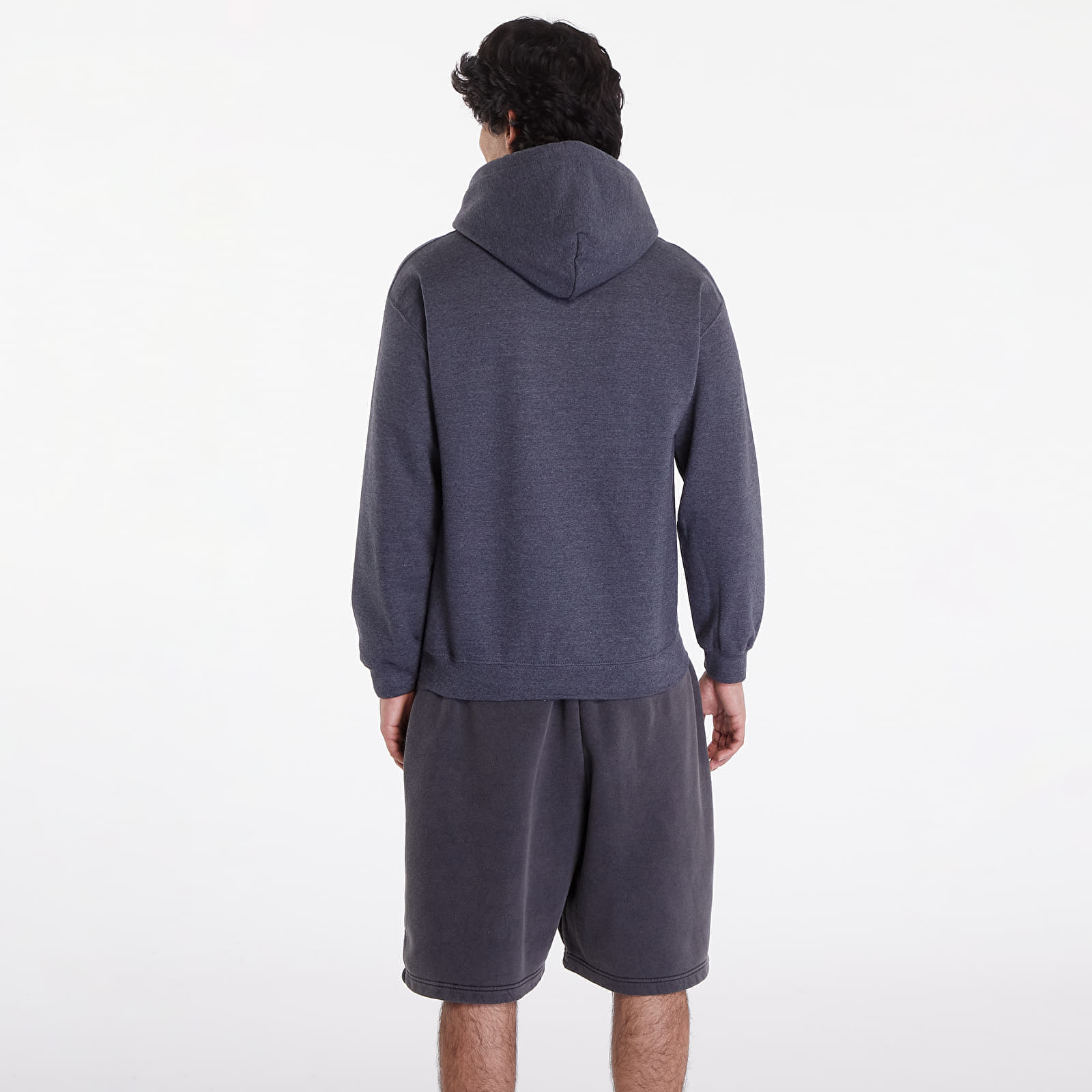 Mikiny Thrasher Flame Hoodie Dark Grey
