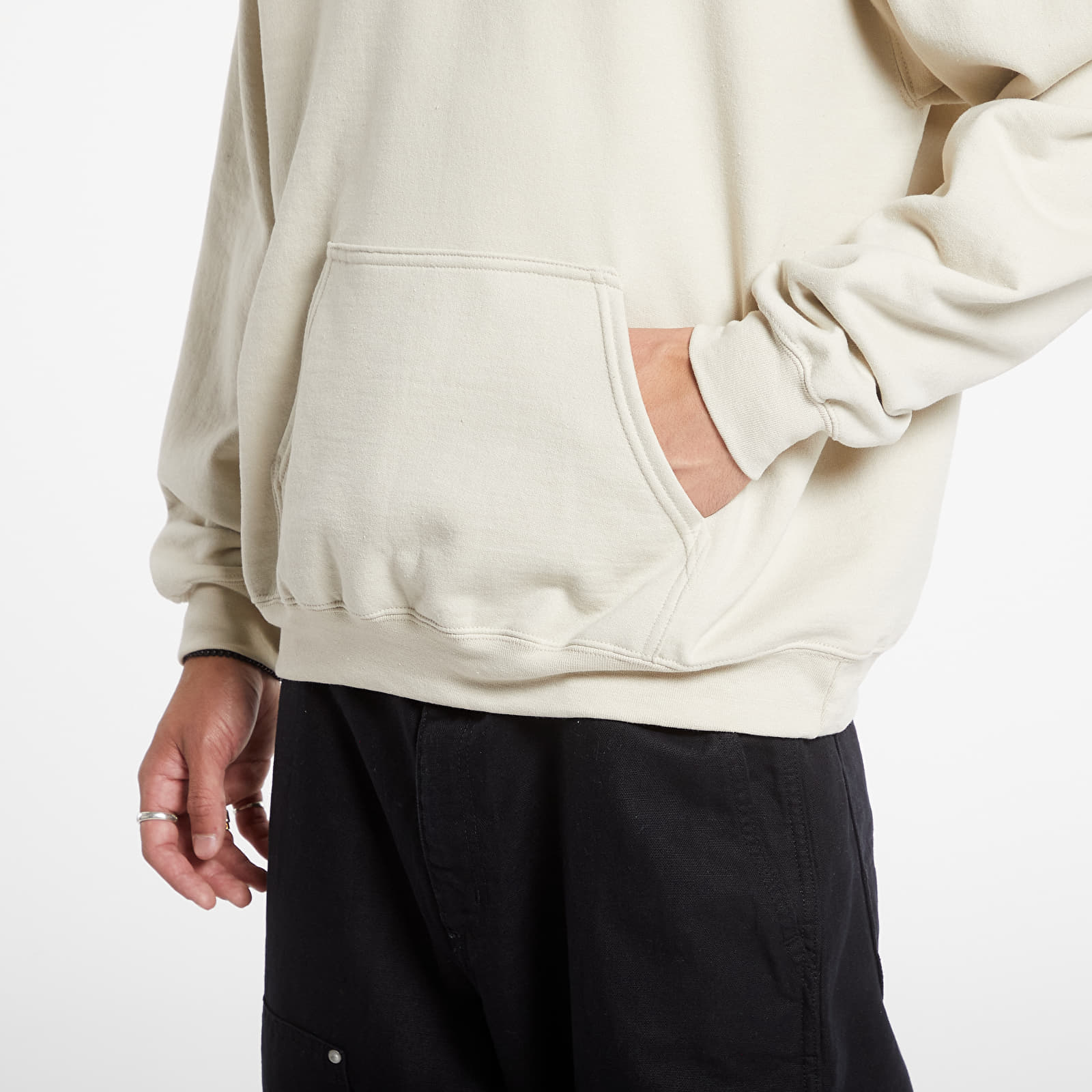 Men s hoodies Thrasher Hood Eaglegram Sand Footshop